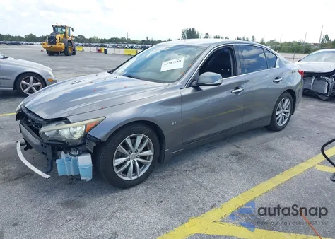 2015 Infiniti Q50 z USA, uszkodzony, nr VIN JN1BV7AP3FM347115